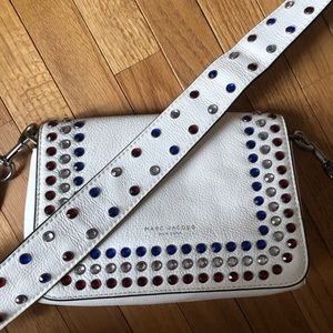 Marc Jacobs Pretty Young Thing Star White Shoulder Bag